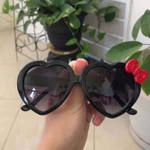 Heart shaped sunglasses